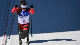 Monika Kukla na olimpijskiej trasie (fot. Bartłomiej Zborowski). Monika Kukla na olimpijskiej trasie (fot. Bartłomiej Zborowski).