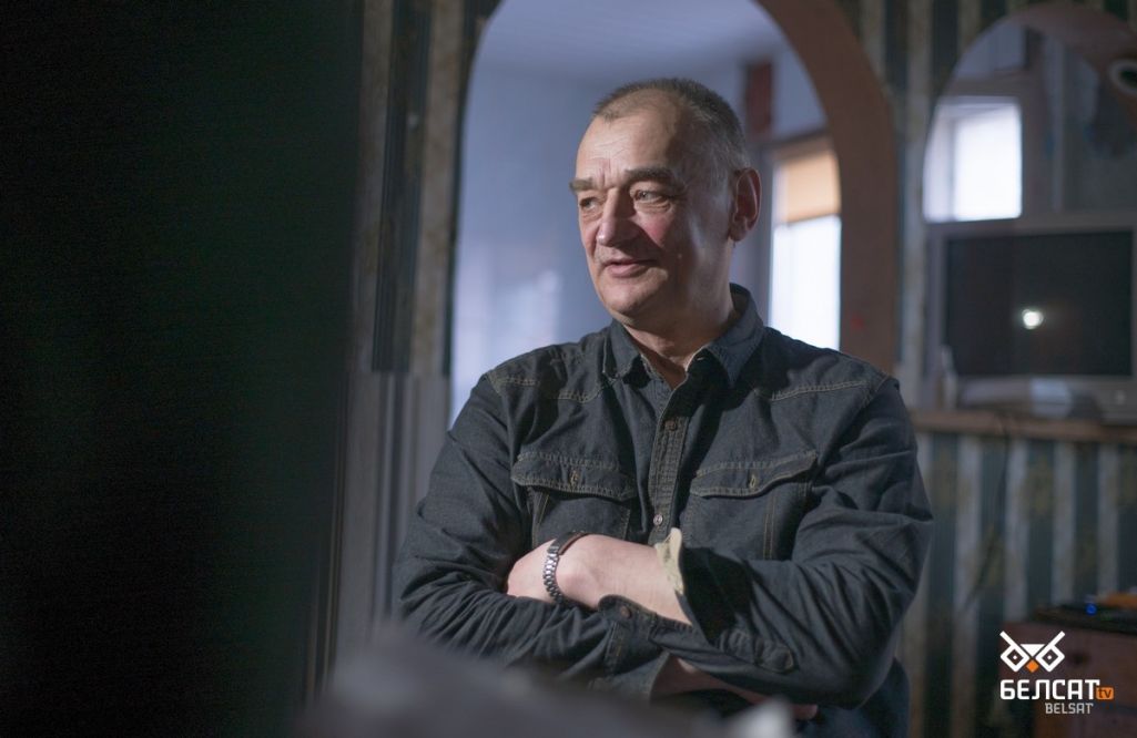 Палітвязень Міхаіл Жамчужны. Віцебск, Беларусь. 2 сакавіка 2021 года. (Фота: Белсат)