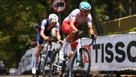 Jan Jackowiak w trakcie kolarskich MŚ 2025 (fot. Getty) Jan Jackowiak w trakcie kolarskich MŚ 2025 (fot. Getty)