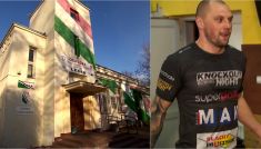 Krzysztof Głowacki trenuje na obiektach bokserskich Legii Warszawa przy Forcie Bema (fot. TVP Sport)