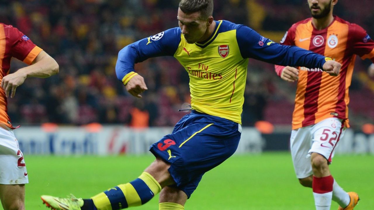 Lukas Podolski (fot. Getty Images)