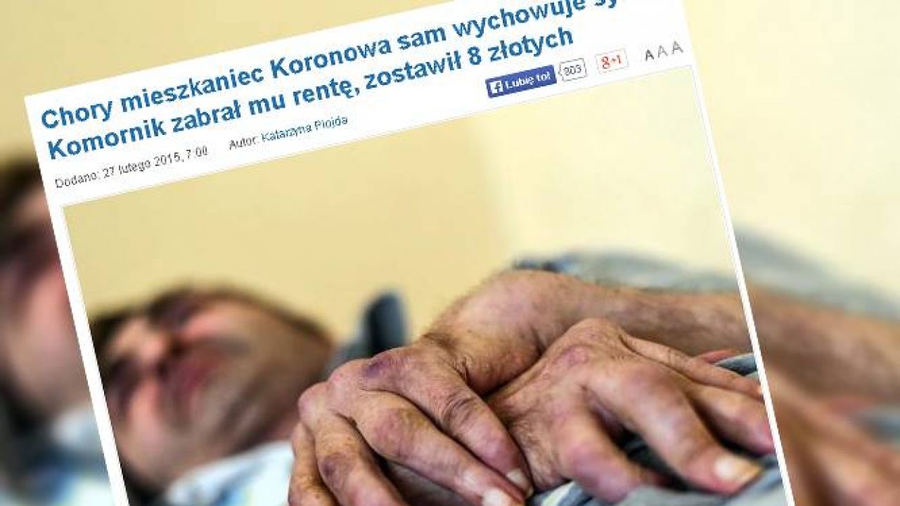 Mężczyzna choruje na reumatoidalne zapalenie stawów (fot. za Gazeta Pomorska/Dariusz Bloch) Mężczyzna choruje na reumatoidalne zapalenie stawów (fot. za Gazeta Pomorska/Dariusz Bloch)