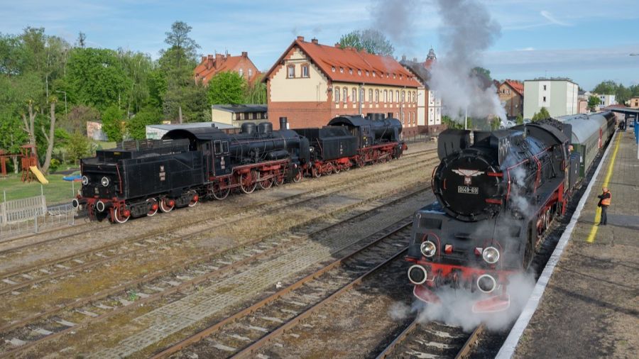 28. Parada Parowozów w Wolsztynie już 4 maja (fot. Parowozownia Wolsztyn/Facebook/Artur Wieczorek)