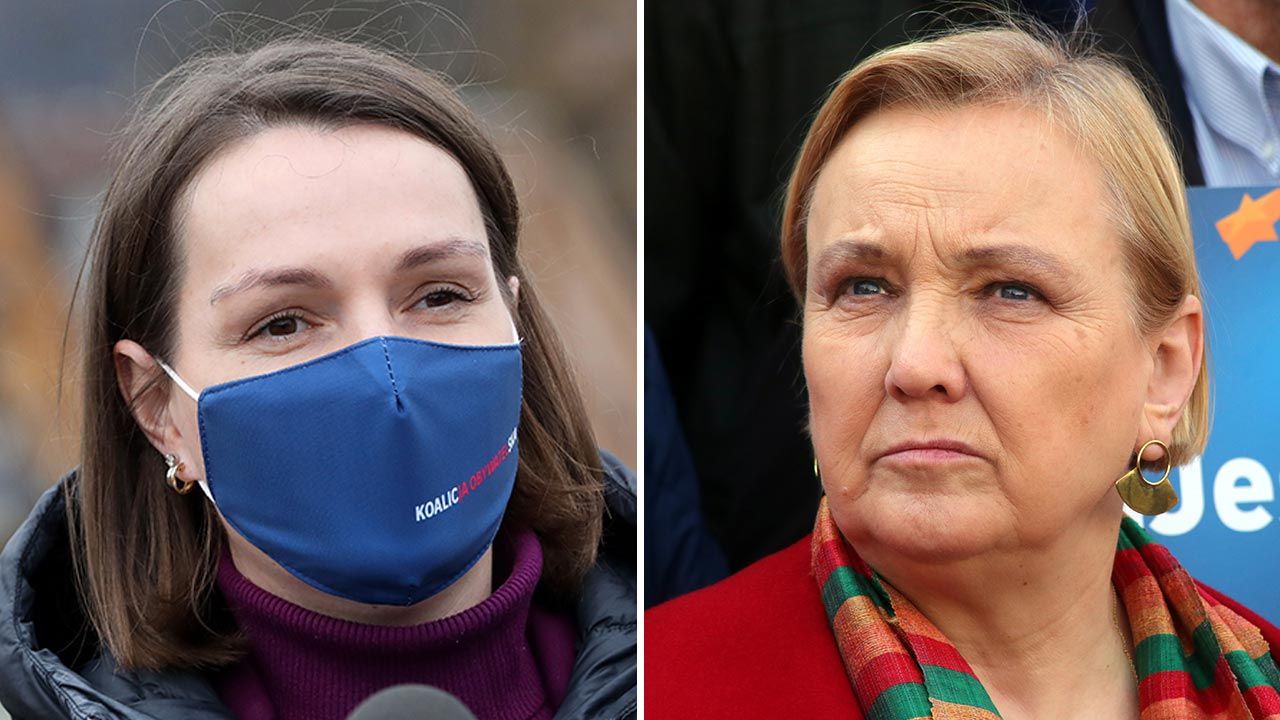 Jagna Marczułajtis-Walczak sceptycznie o decyzji Róży Thun (fot. PAP/Grzegorz Momot; Forum/Grzegorz Kozakiewicz) Jagna Marczułajtis-Walczak sceptycznie o decyzji Róży Thun (fot. PAP/Grzegorz Momot; Forum/Grzegorz Kozakiewicz)