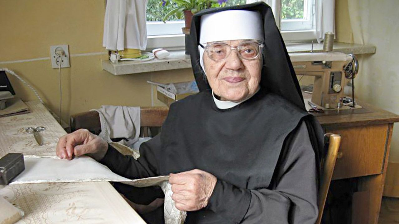 Siostra Gabriela była najstarszą michalitką na świecie i jedną z najstarszych zakonnic w Polsce (fot. Michalitki)