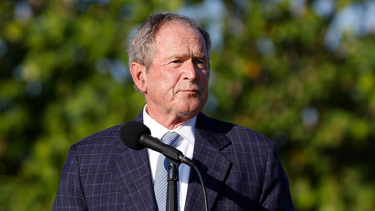 George W. Bush (fot. Cliff Hawkins/Getty Images)