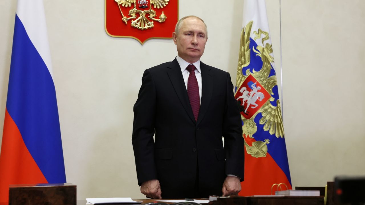 Rosyjski dyktator Władimir Putin (fot. EPA/MIKHAIL METZEL/KREMLIN, PAP/EPA)