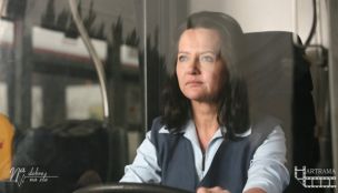 Hanna Polk za kierownicą... autobusu!