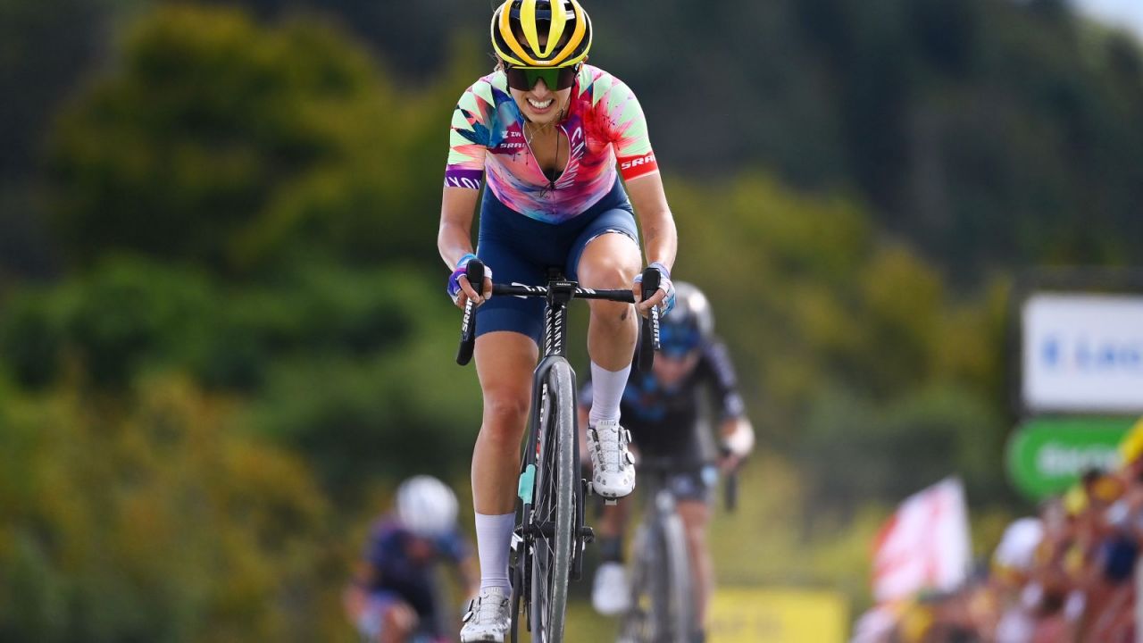 Vuelta a Espana kobiet Katarzyna Niewiadoma ósma na trzecim etapie