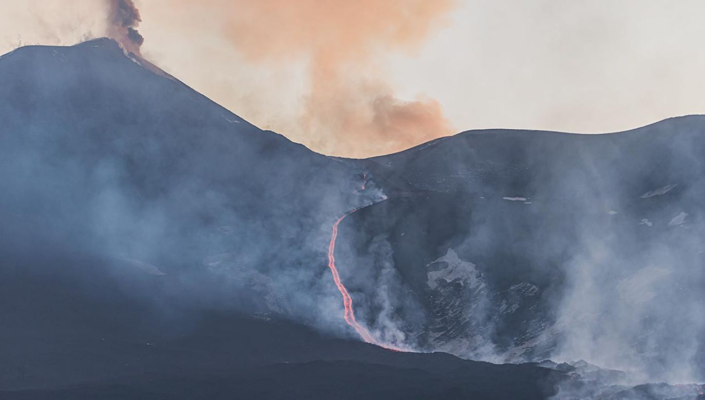 Etna na Sycylii (fot. Salvatore Allegra/Anadolu Agency via Getty Images)