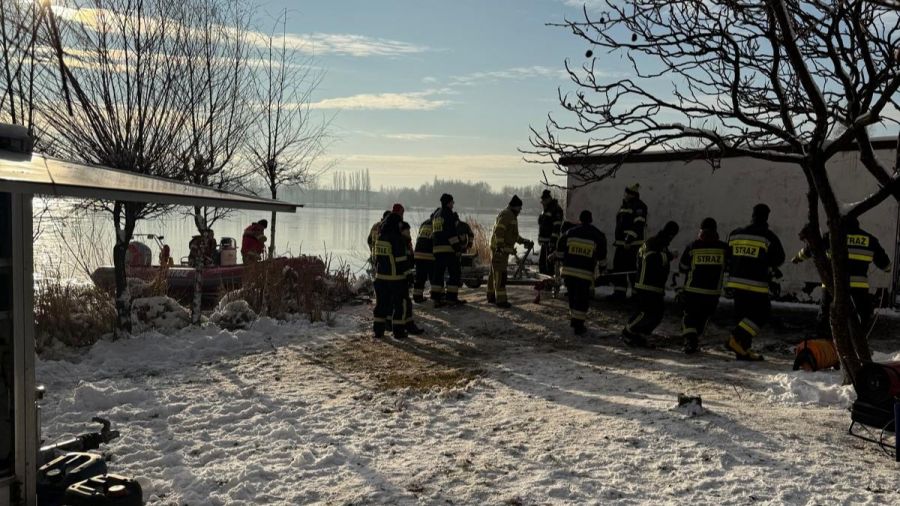 Poszukiwania Karoliny Wróbel. Fot. Dziennikarze TVP3 Katowice