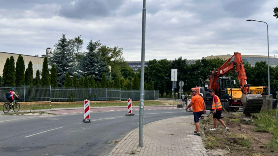 Zamkną ul. Berdychowo, nowa droga rowerowo-piesza, ul. Berdychowo, Poznań (fot. PIM)