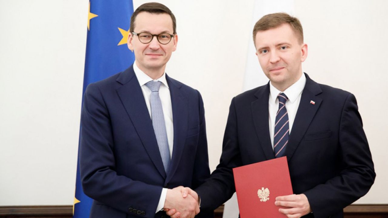 Łukasz Schreiber nowym ministrem w Kancelarii Premiera (fot. KPRM/Krystian Maj) Łukasz Schreiber nowym ministrem w Kancelarii Premiera (fot. KPRM/Krystian Maj)