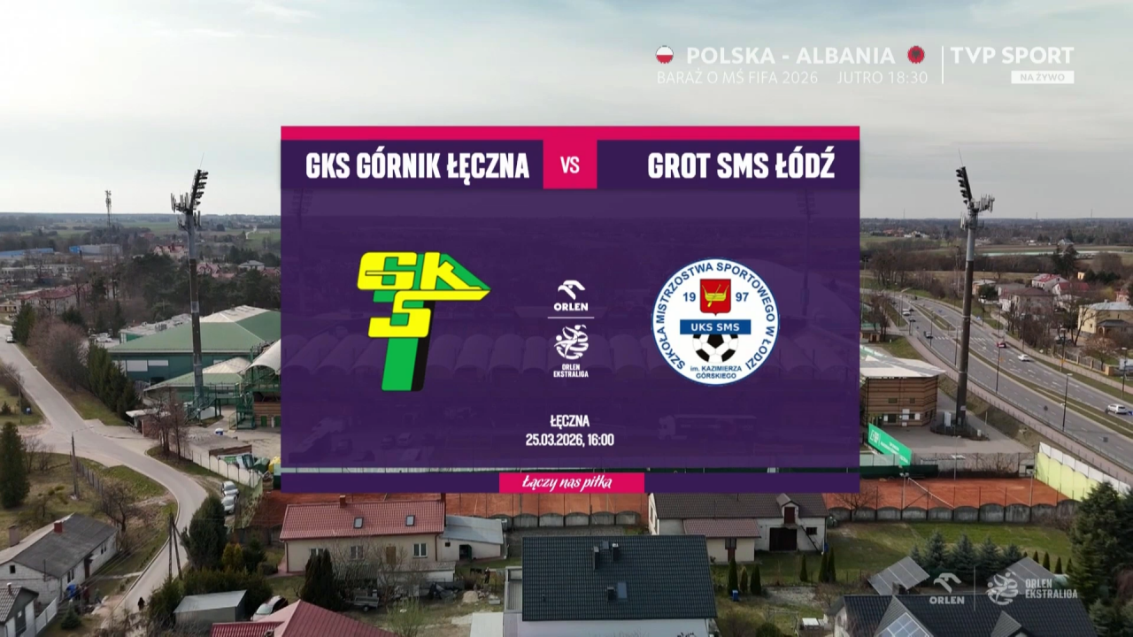 Górnik Łęczna – UKS SMS Łódź 3:0. Orlen Ekstraliga kobiet, zaległy mecz 13. kolejki [SKRÓT]