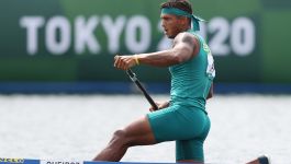 Isaquias Queiroz Dos Santos zdobył złoto w C1 na 1000 metrów (fot. Getty Images) Isaquias Queiroz Dos Santos (fot. Getty Images)