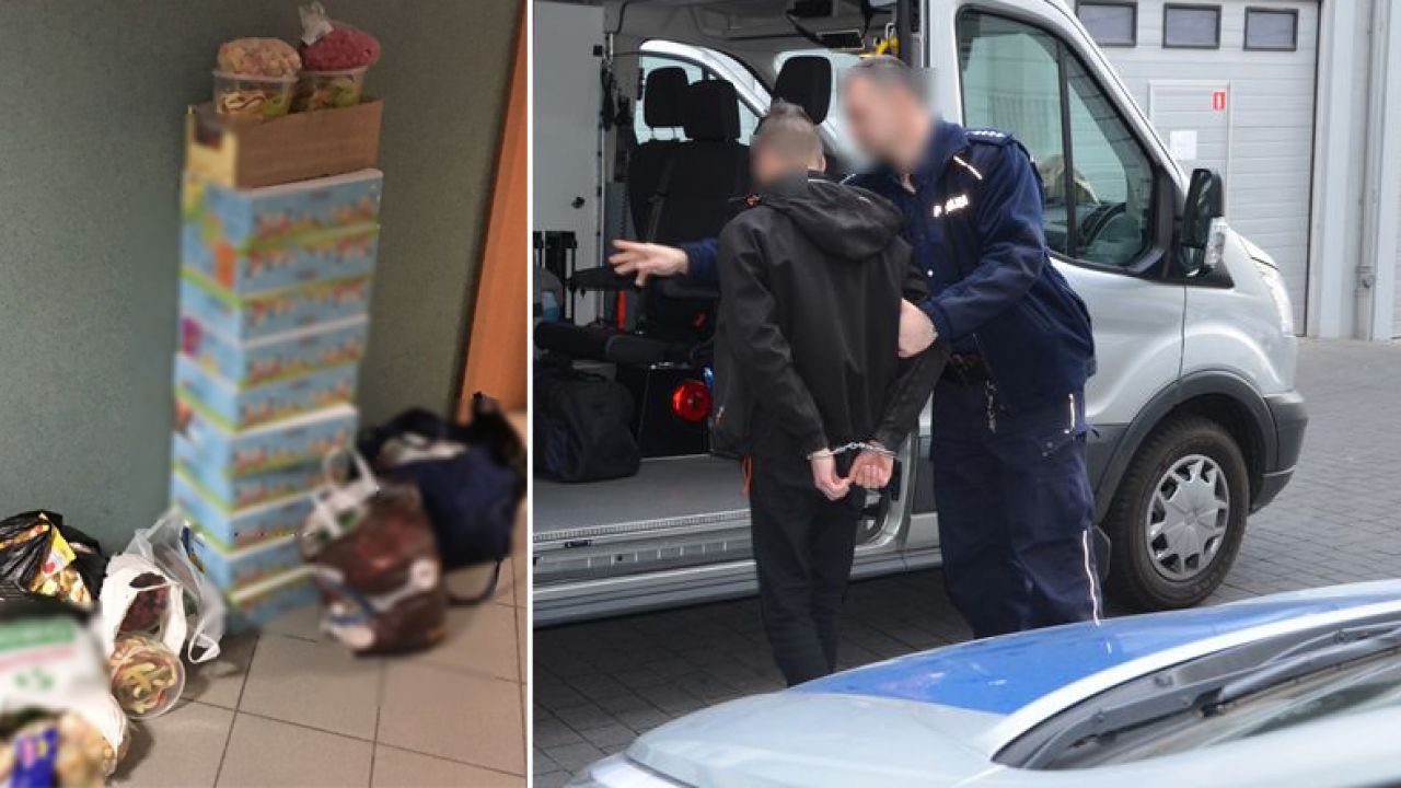 19-latkowi grozi do 10 lat więzienia (fot. pomorska.policja.gov.pl)