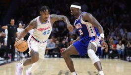 Koszykarze Miami Heat odnieśli ważne zwycięstwo (fot. Getty).