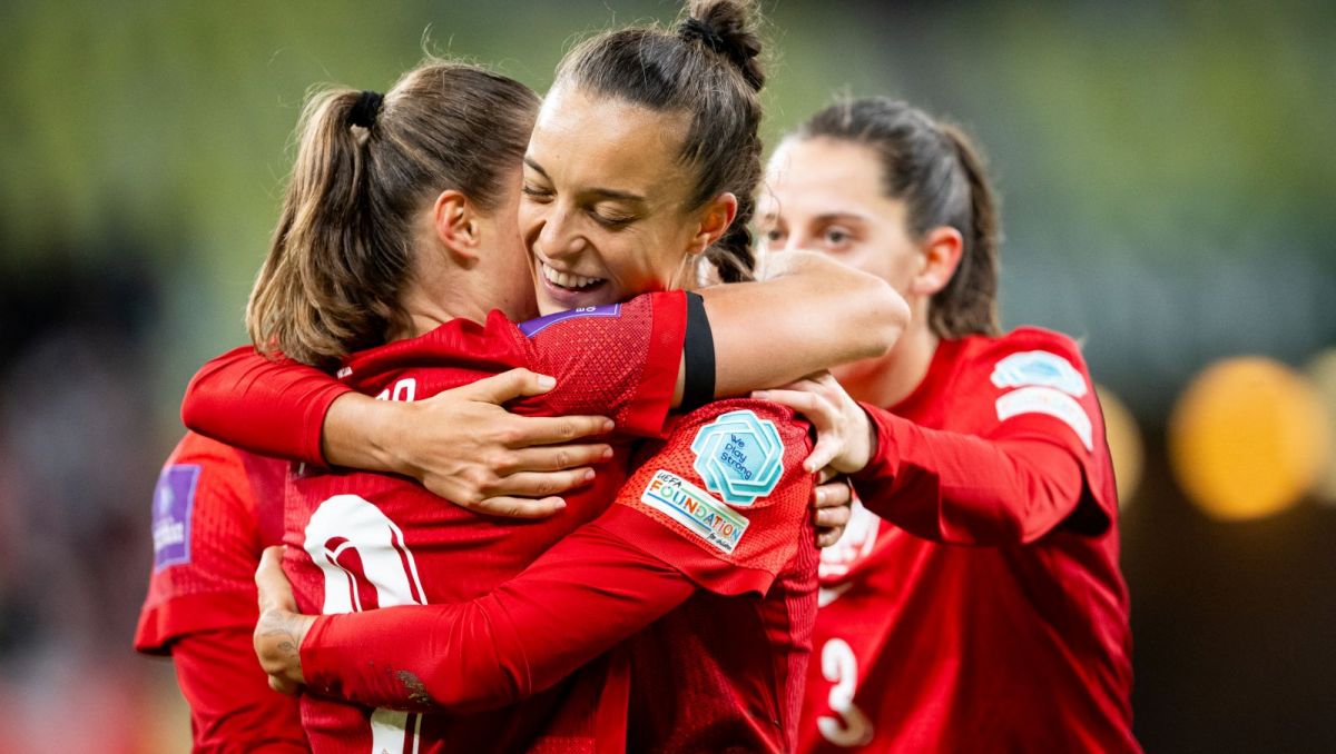 Ewa Pajor, Natalia Padilla-Bidas (fot. Getty Images) Ewa Pajor, Natalia Padilla-Bidas (fot. Getty Images)