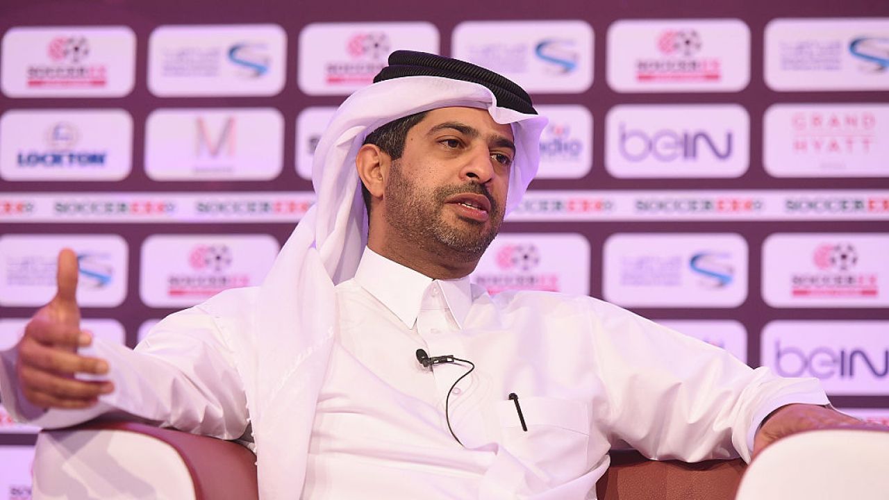Dyrektor generalny mistrzostw świata w Katarze Nasser Al Khater. (fot. Getty Images)