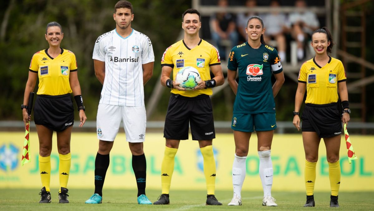 Juniorzy Gremio Porto Alegre rozbili kobiecą reprezentację Brazylii