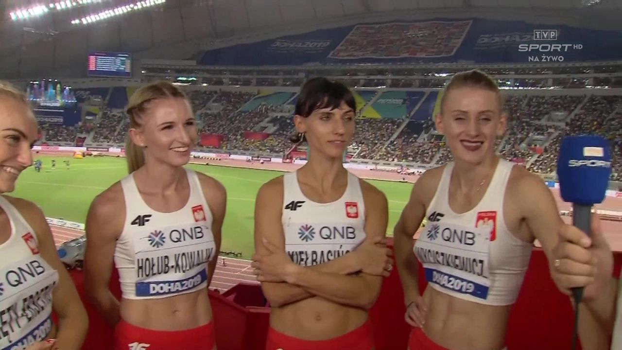 Lekkoatletyczne MŚ Doha 2019. Sztafeta 4x400 m kobiet w ...