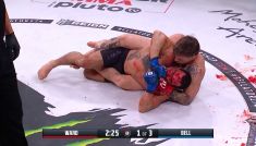 Brennan Ward vs. Brandon Bell (fot. TVP)