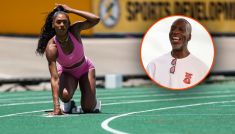 Michael Johnson w piątek zamierza zmienić lekkoatletykę na zawsze (fot. Grand Slam Track)