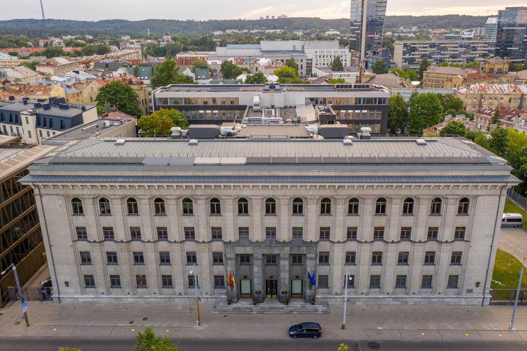 Міністэрства замежных спраў Літоўскай Рэспублікі. (Фота: Augustas Didžgalvis / lt.wikipedia.org, CC BY-SA 4.0)