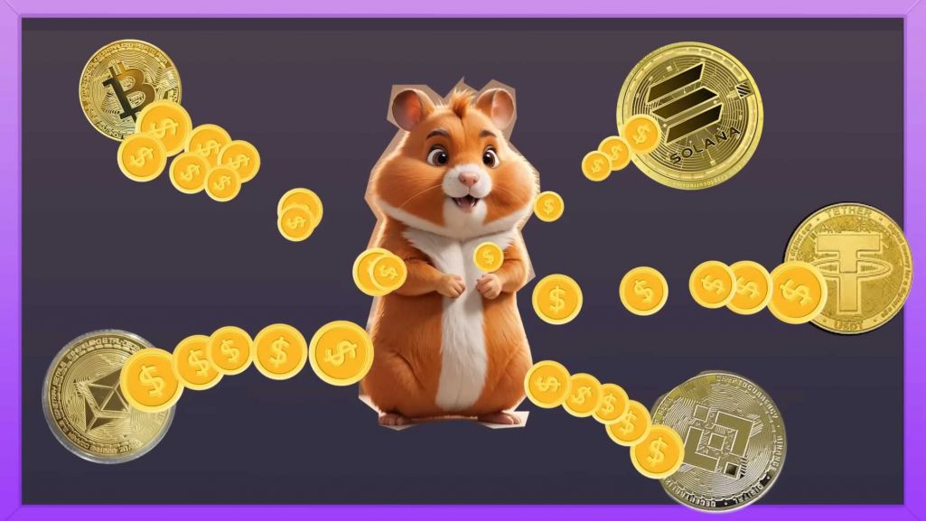 Відэагульня «Hamster Kombat». (Скрыншот: Белсат)