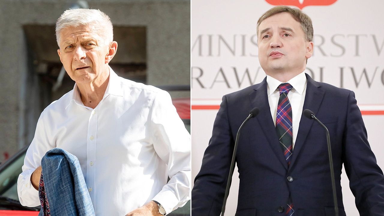 Marek Belka (z lewej) zaczepił Zbigniewa Ziobrę na Twitterze (fot. PAP/Grzegorz Michałowski/Wojciech Olkuśnik) Marek Belka (z lewej) zaczepił Zbigniewa Ziobrę na Twitterze (fot. PAP/Grzegorz Michałowski/Wojciech Olkuśnik)