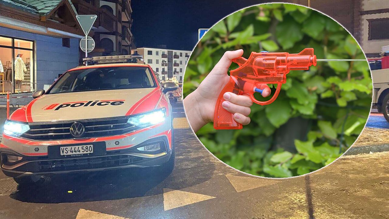 Zamówiła pistolet na wodę. Do jej drzwi zapukała policja