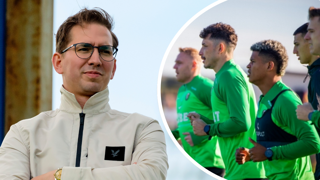 David Balda i piłkarze Śląska Wrocław – trzeci z kolei Lewuis Pena (fot. 400mm.pl/Adriana Ficek/Śląsk Wrocław)