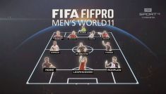 Drużyna roku FIFA The Best (fot. TVP)