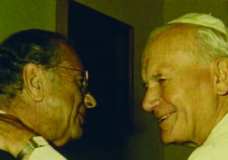 Pope John Paul II and His Friend