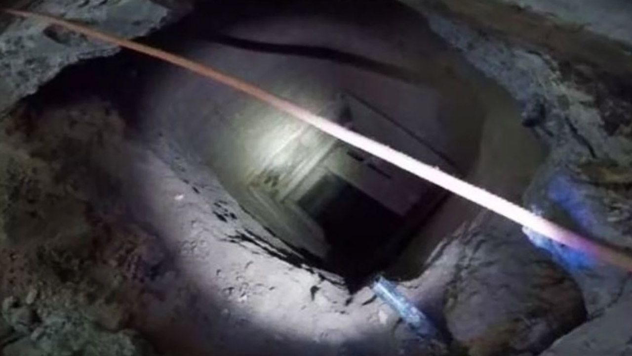 180-metrowy tunel znajdował się w piwnicy starej restauracji w San Luis (fot. Yuma Sector Border Patrol)