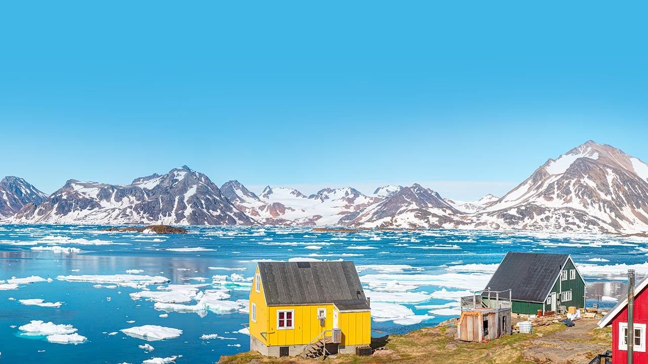 Grenlandia osiągnęła niespotykane temperatury we wrześniu (fot. Shutterstock/muratart)