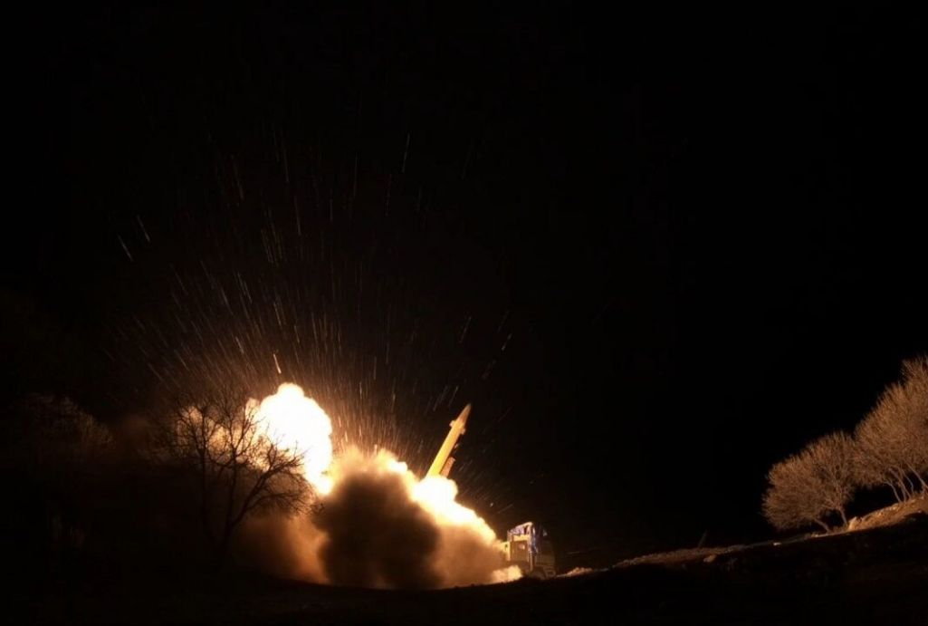 Запуск іранскіх ракет па Ізраілі. (Фота: irna.ir)