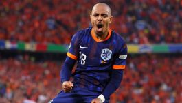 Donyell Malen przyczynił się do awansu Holendrów (fot. Getty)