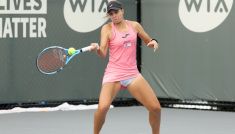 Sara Sorribes Tormo – Magda Linette [SKRÓT] (fot. Getty)