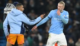 Erling Haaland i Kylian Mbappe (fot. Getty).