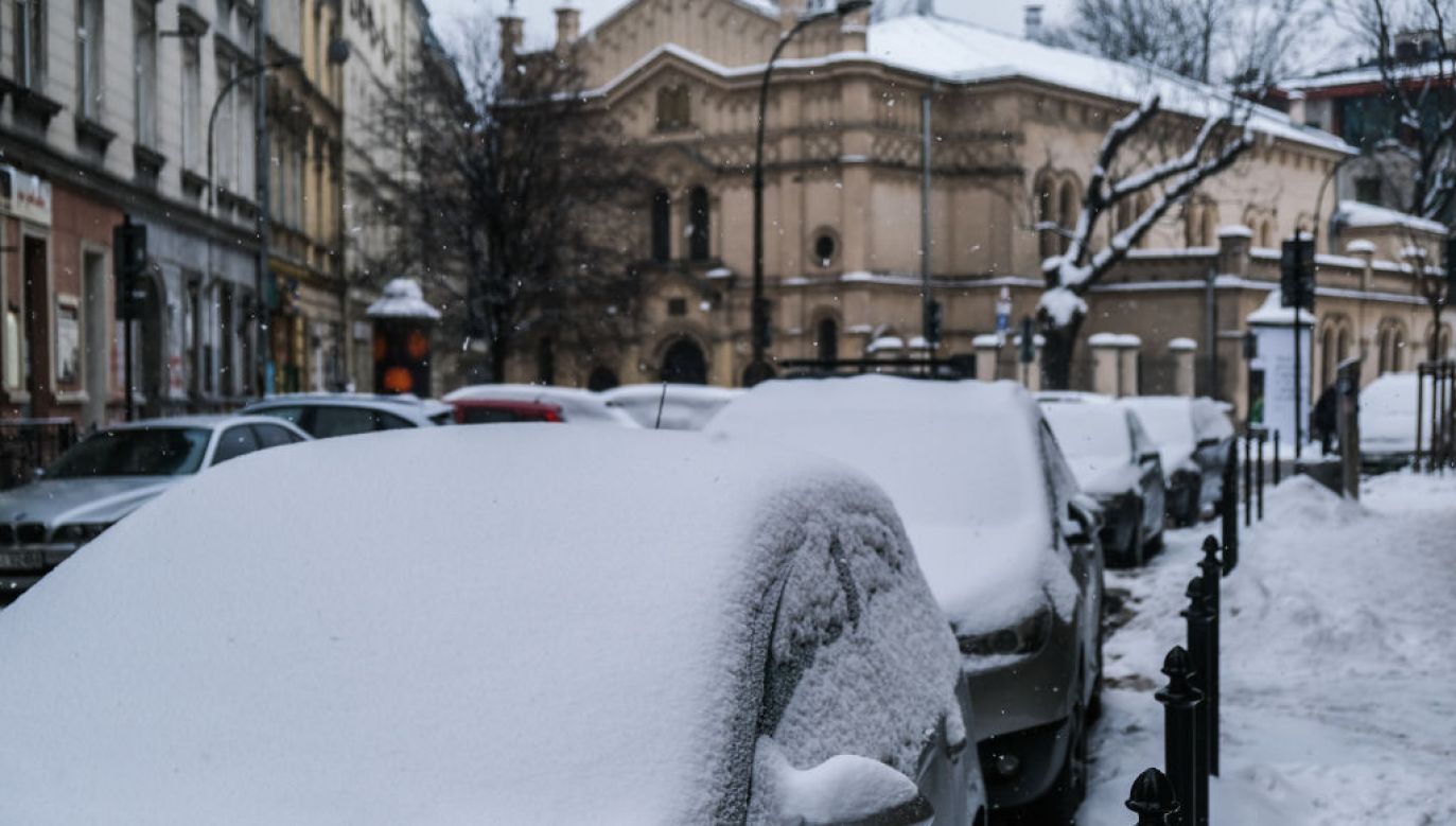 Całą Polskę zasypał śnieg (Fot. Omar Marques/Getty Images)