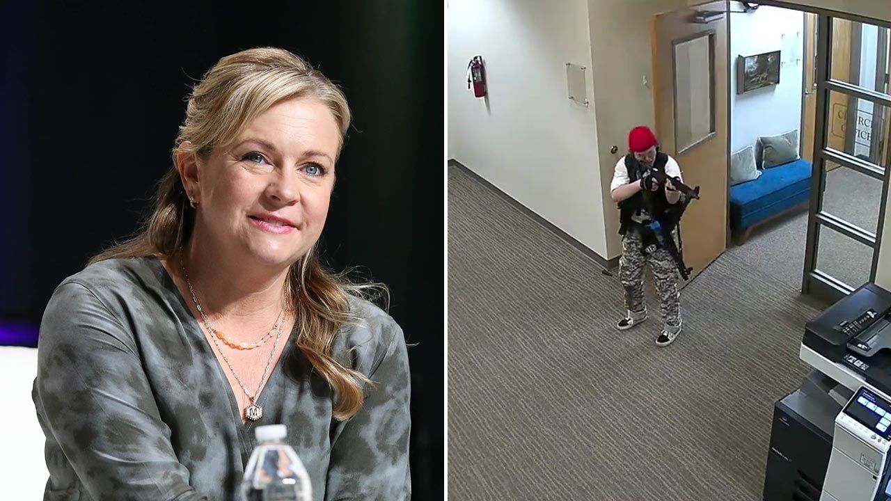 Melissa Joan Hart przypadkowo znalazła się w miejscu strzelaniny (fot.  Brian Stukes/Getty Images;  Metropolitan Nashville PD/Anadolu Agency via Getty Images)