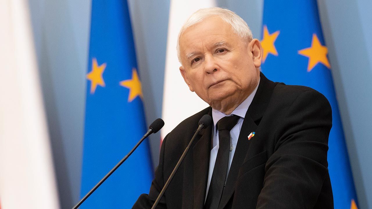 Jarosław Kaczyński (fot. Forum/ Jacek Szydlowski)