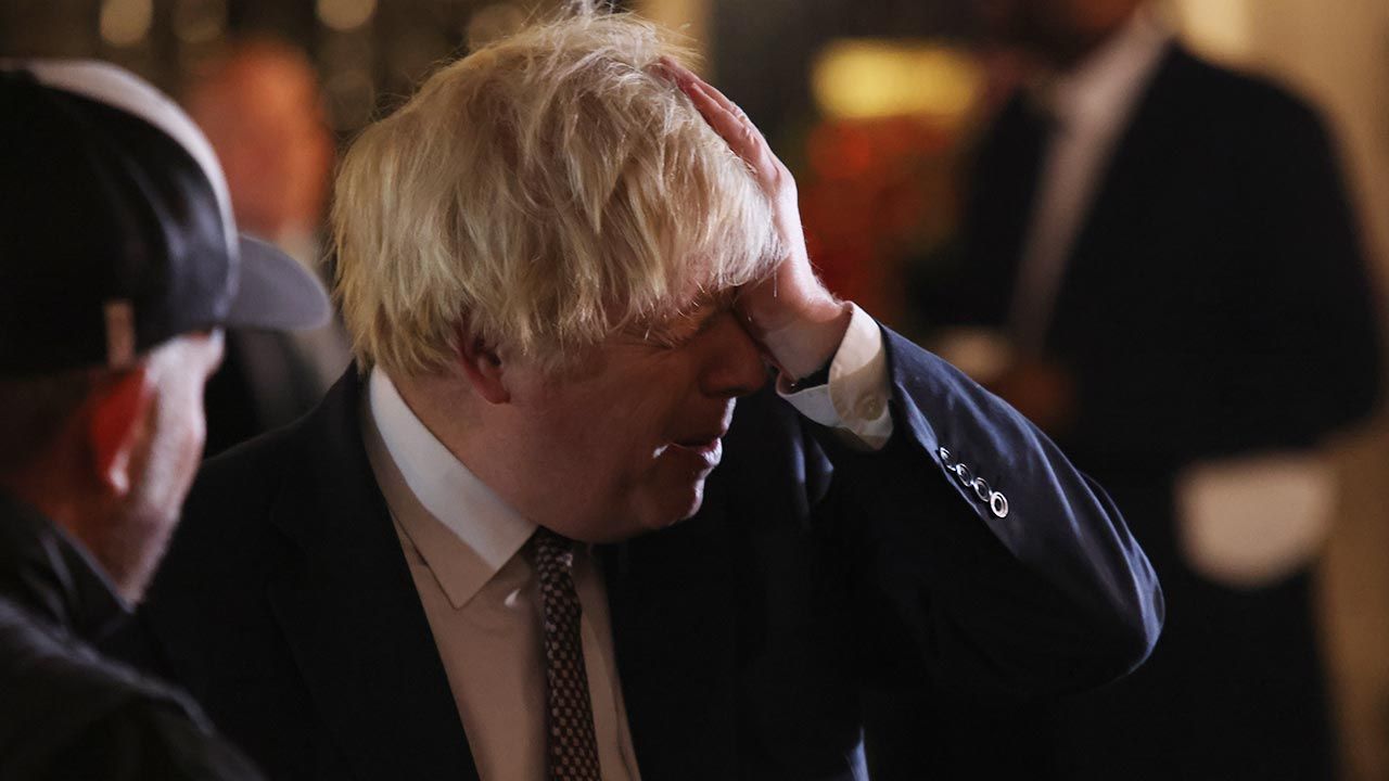 Premier Boris Johnson (fot. James Manning/PA Images via Getty Images)