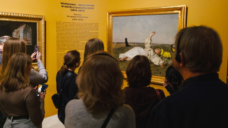 Muzeum Narodowe w Poznaniu, Józef Chełmoński, Jacek Malczewski, wystawa (fot. Muzeum Narodowe w Poznaniu/Facebook)