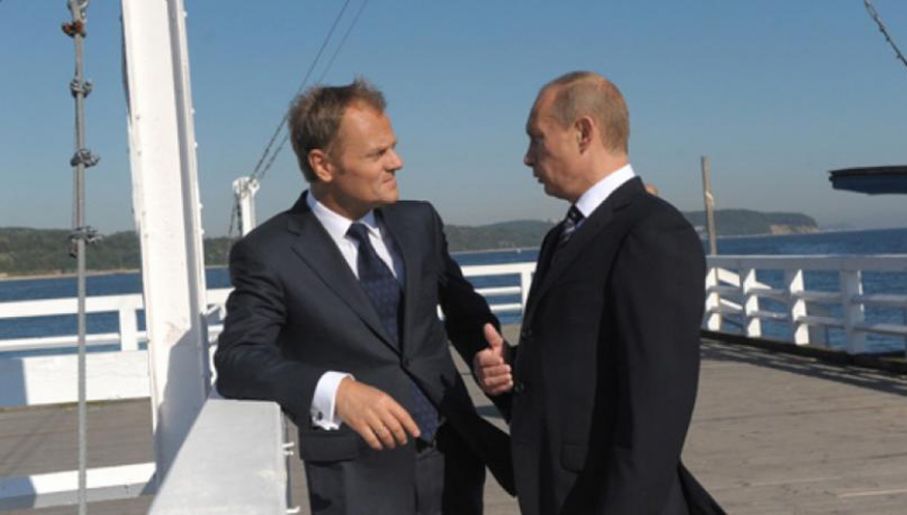 Donald Tusk i Władimir Putin w Sopocie (fot. premier.gov.pl)