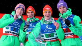 Richard Freitag, Severin Freund, Stephan Leyhe, Andreas Wellinger (fot. Getty Images)