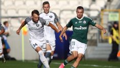 Jakub Serafin i Kacper Chodyna w starciu (fot. PAP)