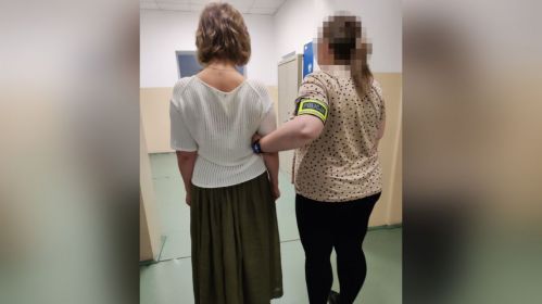 A 54-year-old Belarusian woman was detained by Warsaw police on July 11 on the basis of an Interpol “red notice.” Photo: zoliborz.policja.gov.pl