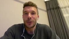 Lukas Podolski (fot. TVP)